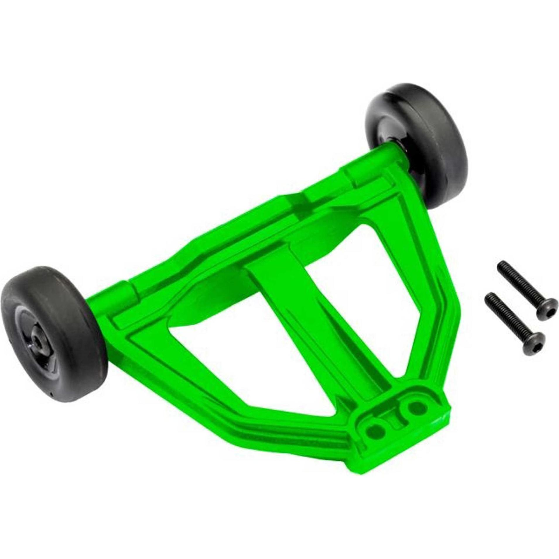 Traxxas Wheelie bar montiert grün: Mini-Maxx