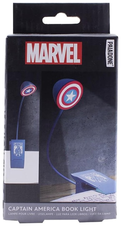 Productafbeelding Paladone Products Lampada Marvel Captain America Boek