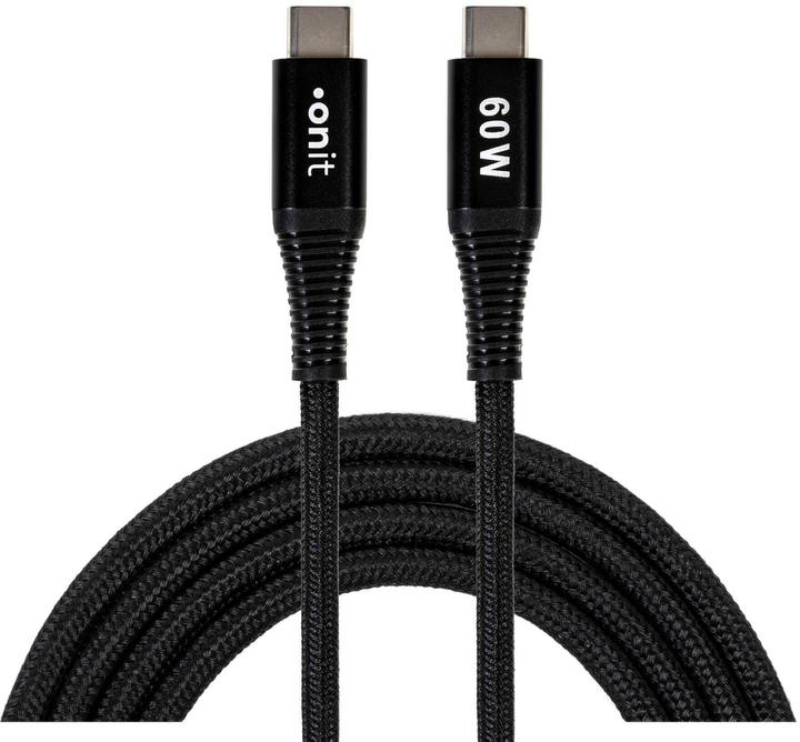 Image du produit Onit USB C – USB C (0.50 m, USB 3.2 Gen 1, 60 W)