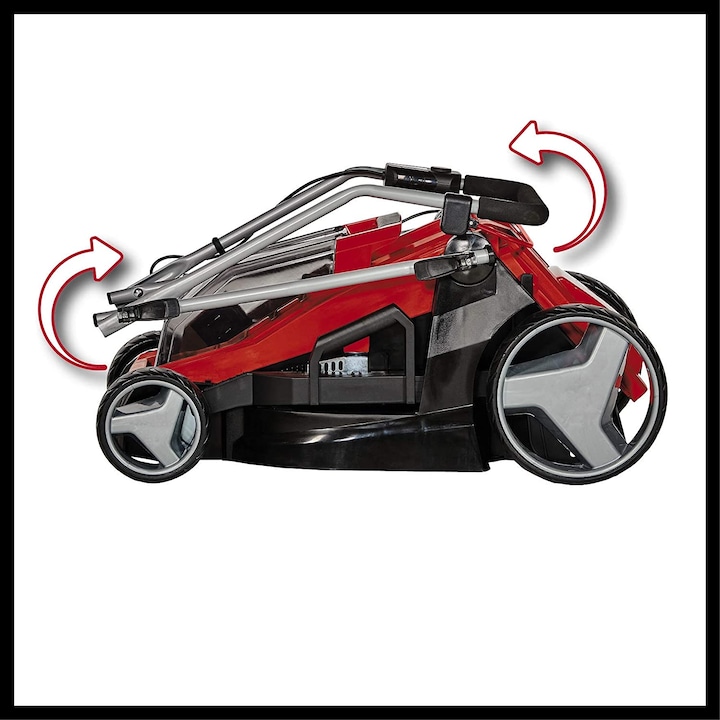 Actual product image Einhell One-hand battery lawnmower GE-CM 36/43 Li M- Solo (Rechargeable battery operated)