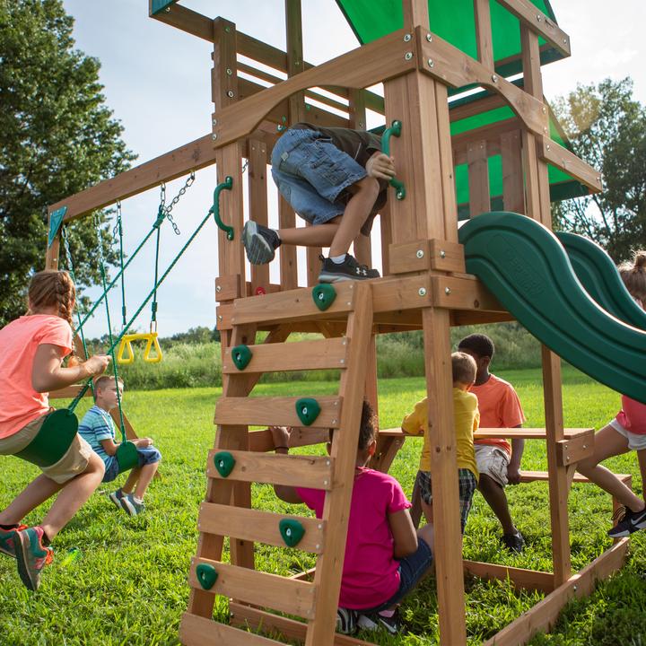Immagine prodotto Backyard Discovery Torre di gioco Belmont con altalene e scivolo