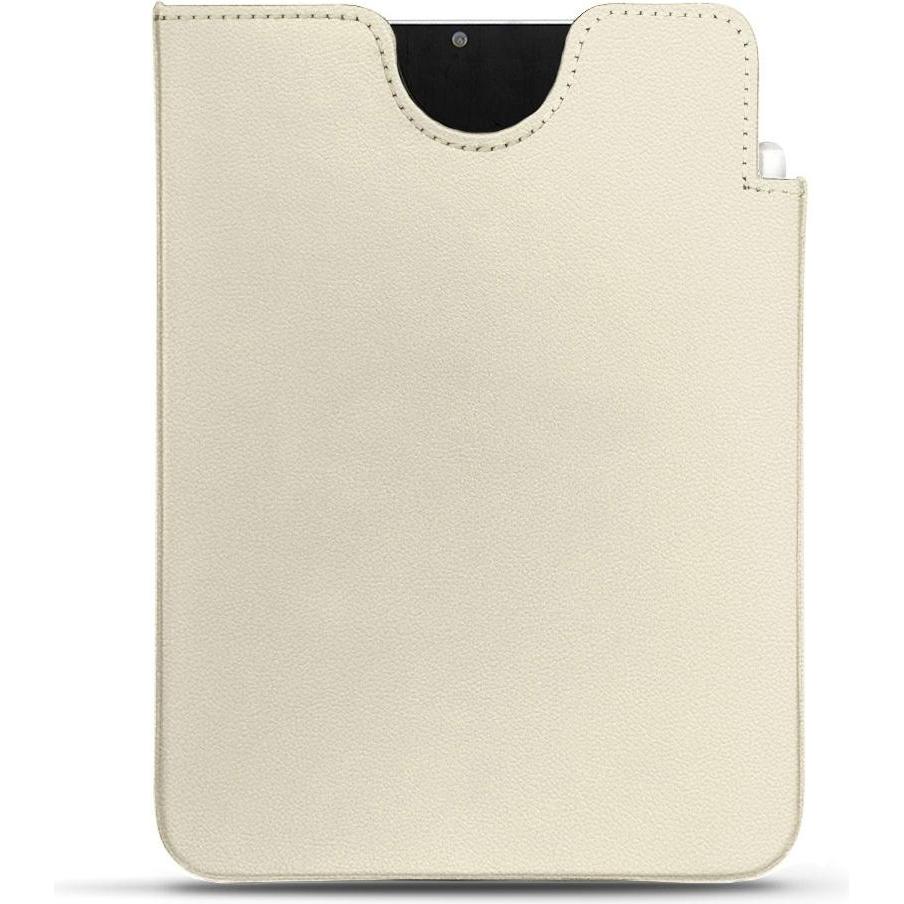 Noreve Lederschutzhülle Apple iPad mini 6 (iPad mini 6), Tablet Hülle, Weiss