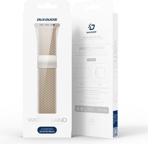 Image du produit Dux Ducis Bracelet Mixture Pro (45 mm, 49 mm, 42 mm, 44 mm, Nylon, Apple Watch Series 1, Apple Watch Series 2, Apple Watch Ultra, Apple Watch Ultra 2, Apple Watch Series 5, Apple Watch Series 6, Apple Watch Series 7, Apple Watch Series 8, Apple Watch Series 9, Apple Watch SE, Apple Watch Series 3, Apple Watch Series 4)