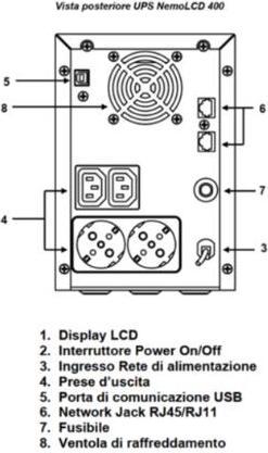 Immagine prodotto Elsist Naicon Nemo LCD 4000VA (1800 W, Interattivo linea UPS)
