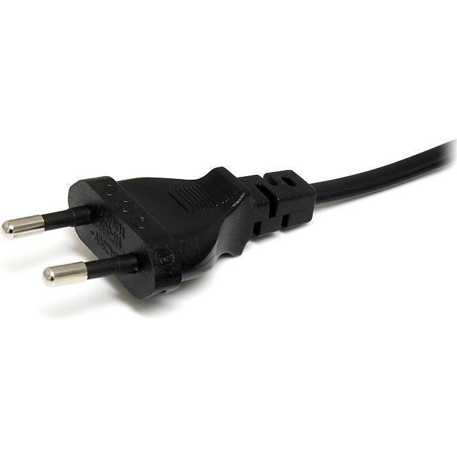 Thumbnail - StarTech, Verlängerungskabel, 2m Laptop Power Cord Eu To C7 (2 m, CEE 7/16)