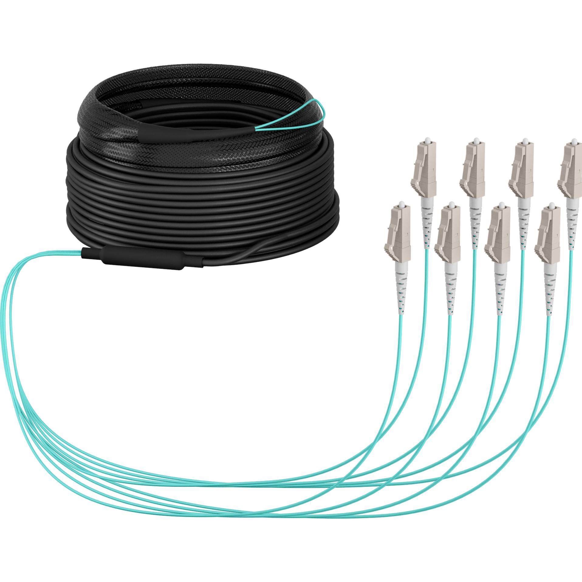 Thumbnail - EFB Elektronik Trunkkabel U-DQ ZN BH OM3 8G 1x8 LC-LC 30m Dca LSZH (30 m), Netzwerkkabel