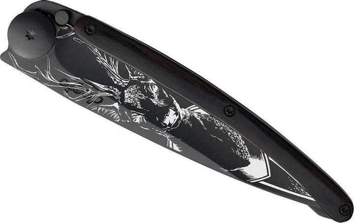 Immagine prodotto Deejo Coltello da tasca in ebano, cervo (9.50 cm)