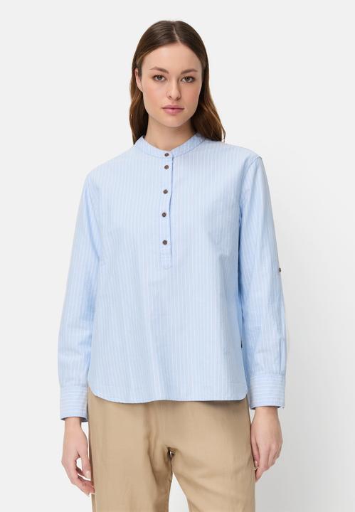 Immagine prodotto Camel Active Gestreifte Bluse mit krempelbaren Ärmeln (S)