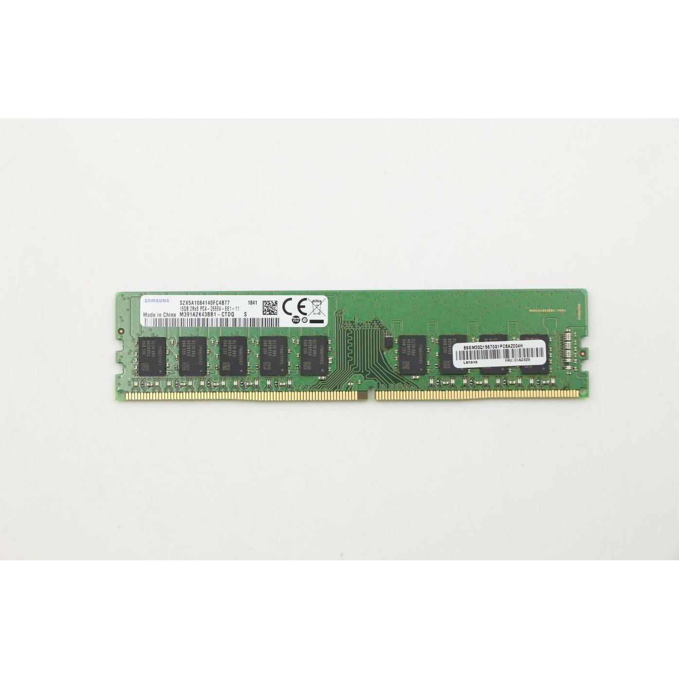 Lenovo Memory 16GB DDR4 2666MHz ECC (2666 MHz, DDR4-RAM, U-DIMM), RAM