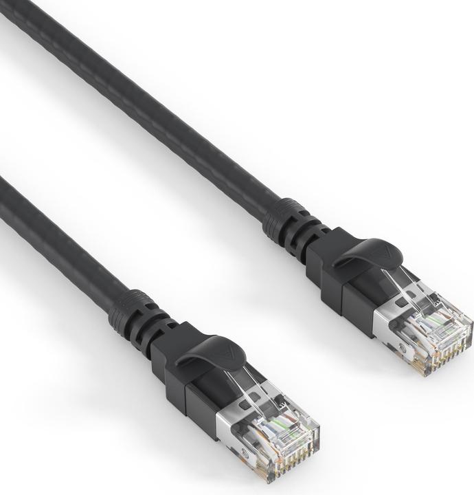 Image du produit Purelink Câble patch Cat 6A, S/FTP, 70 m, noir (S/FTP, CAT6a, 70 m)