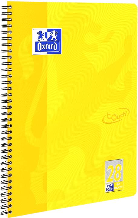 Produktbild Oxford Collegeblock Touch (A4+, Kariert, Weicher Einband)