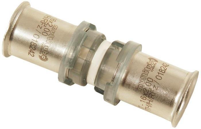 Actual product image Multitubo Press coupling made of PPSU 25x25mm (Press connection)