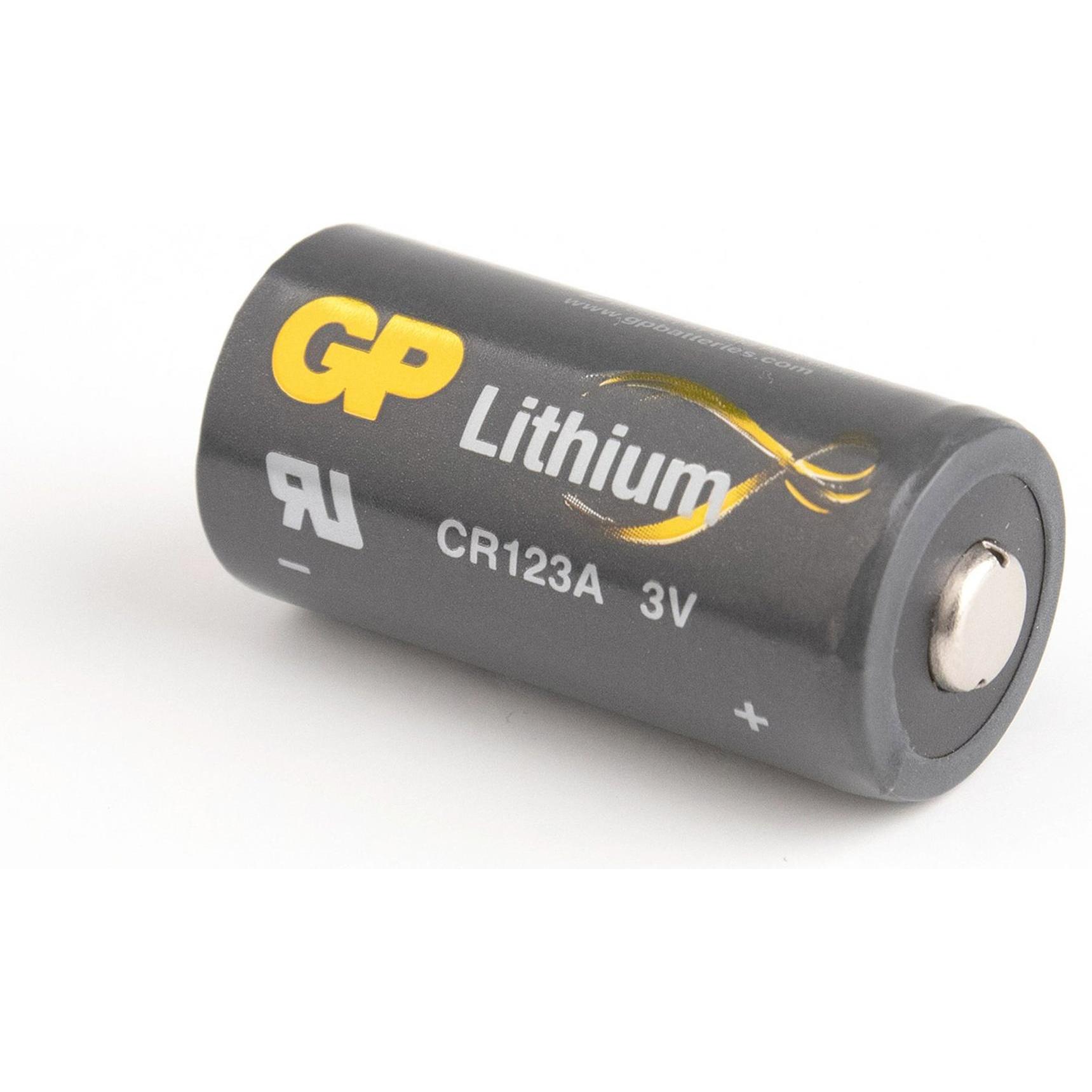 GP Batteries Batterie (1 pz., CR123A, 1400 mAh), Batterie + pile