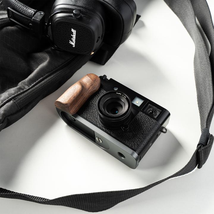 Immagine prodotto SmallRig L-Winkel mit Holzgriff, Detailfarbe: Grau