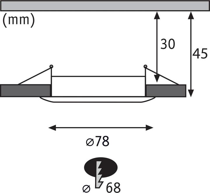 Produktbild Paulmann Einbauleuchte Nova Set (470 lm)