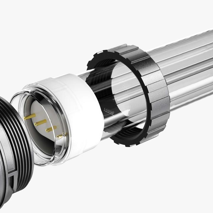 Produktbild SunSun Ersatzteil CUV-218 Quarzglasfixierung A 18W Teichklärer UVC Gerät