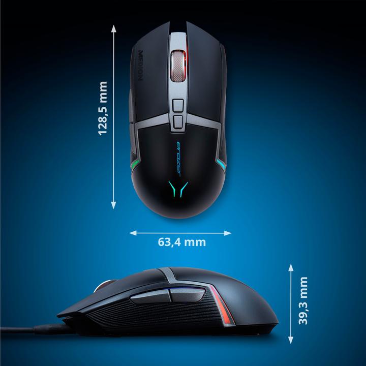 Produktbild Medion Erazer Supporter P13 (Kabelgebunden, Kabellos)