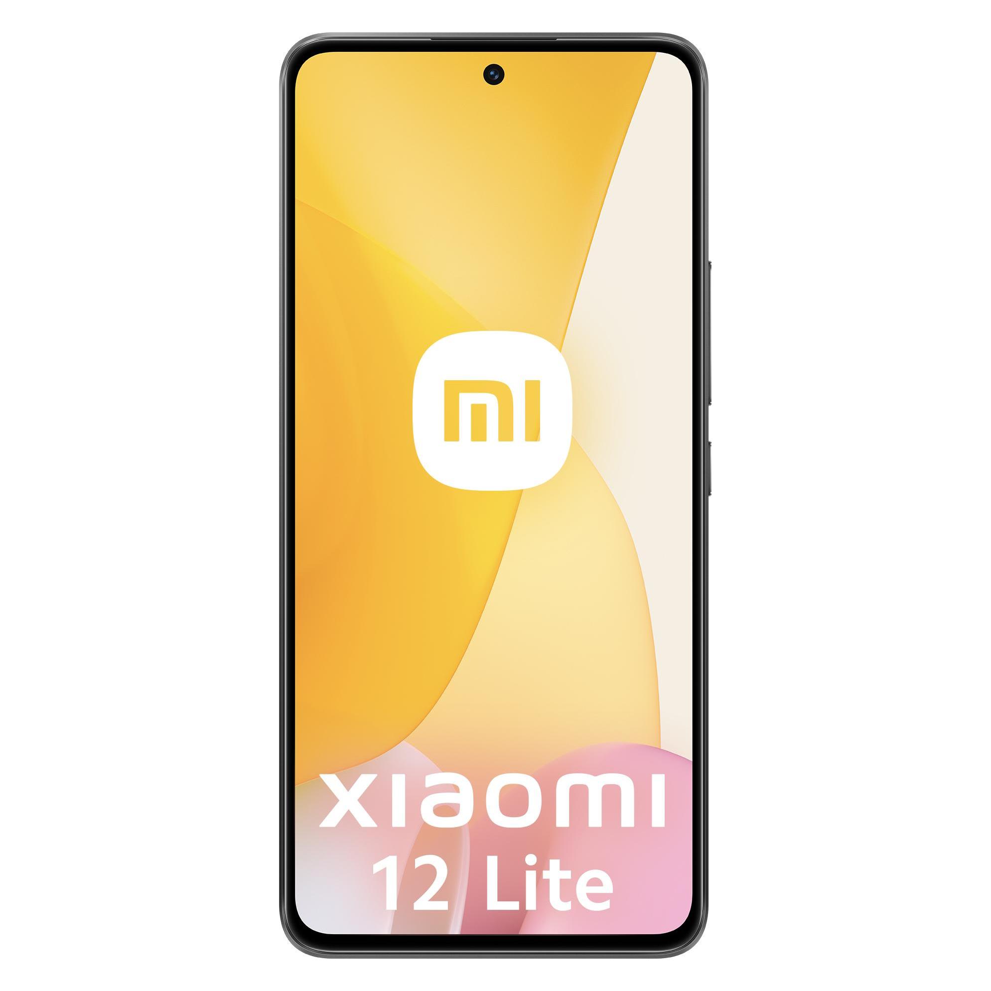 Xiaomi 12 Lite (128 GB, Schwarz, 6.55", Dual SIM, 5G), Smartphone, Schwarz