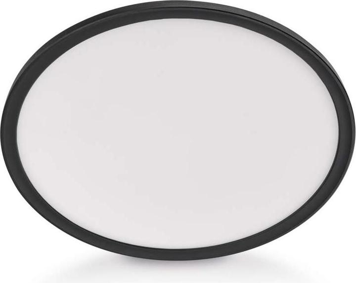 Image du produit Emos LED-Anbauleuchte FLORI rund, schwarz, 18W, neutralweiss (1800 lm)