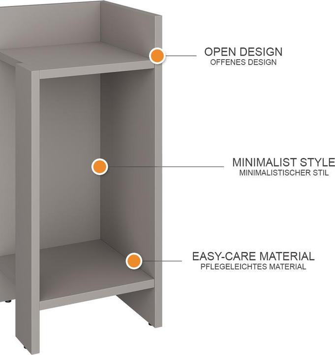 Actual product image Vicco Lenar (27 x 25 x 60 cm)