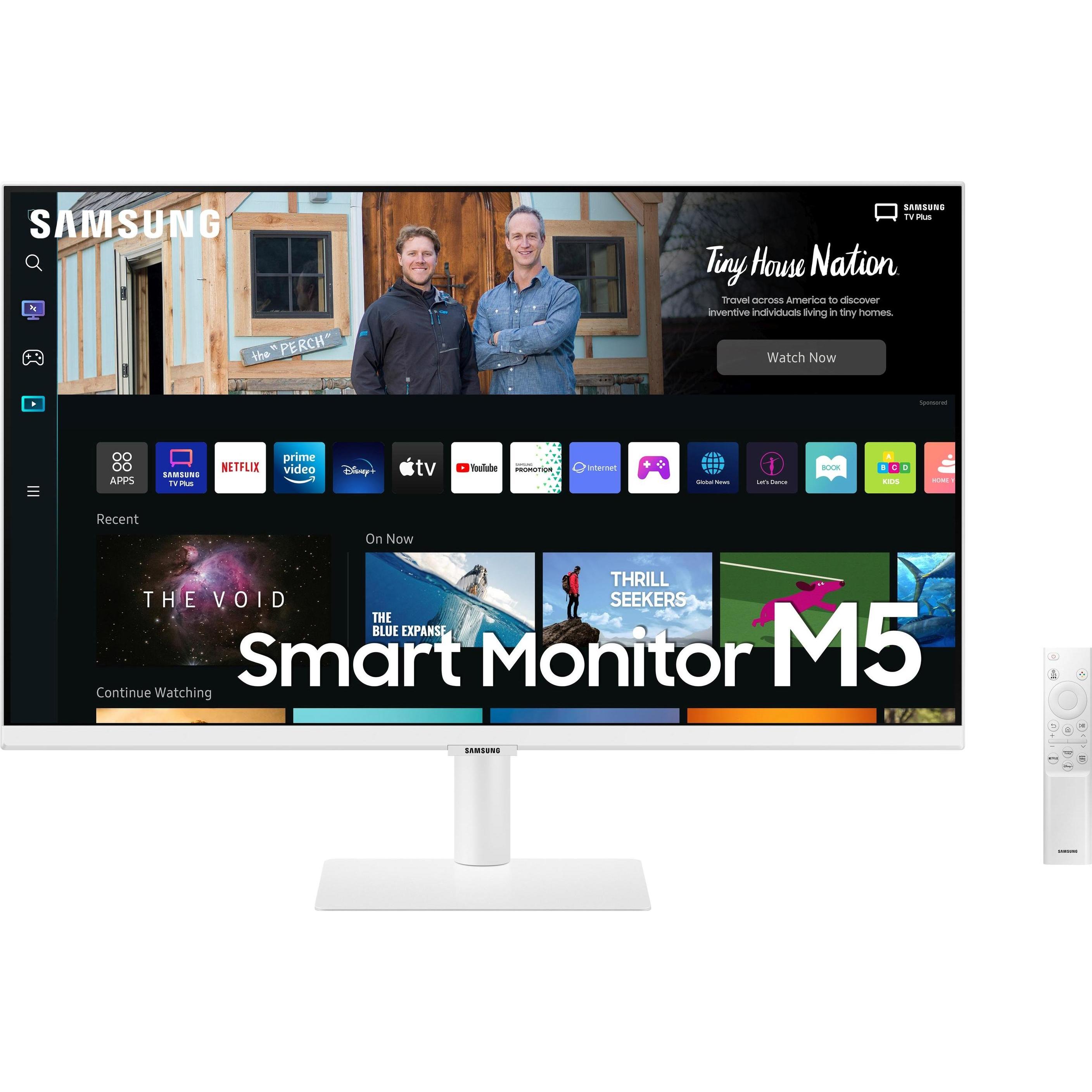 Samsung Smart Monitor M5 S27BM501EU (1920 x 1080 Pixel, 27"), Monitor, Weiss