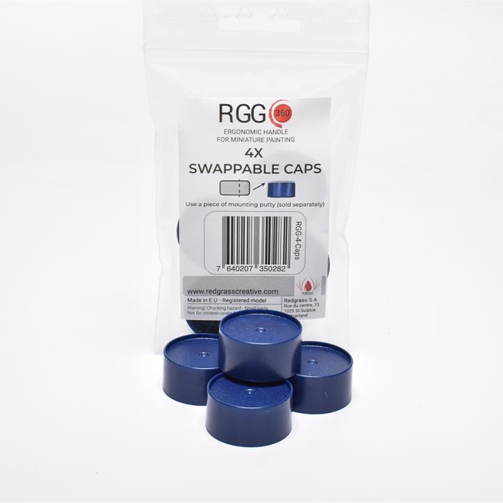 Redgrass 4x Swappable Caps for RGG360 Painting Handle