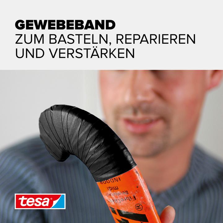 Actual product image tesa EXTRA POWER PERFECT fabric tape, fabric-reinforced duct tape (19 mm)