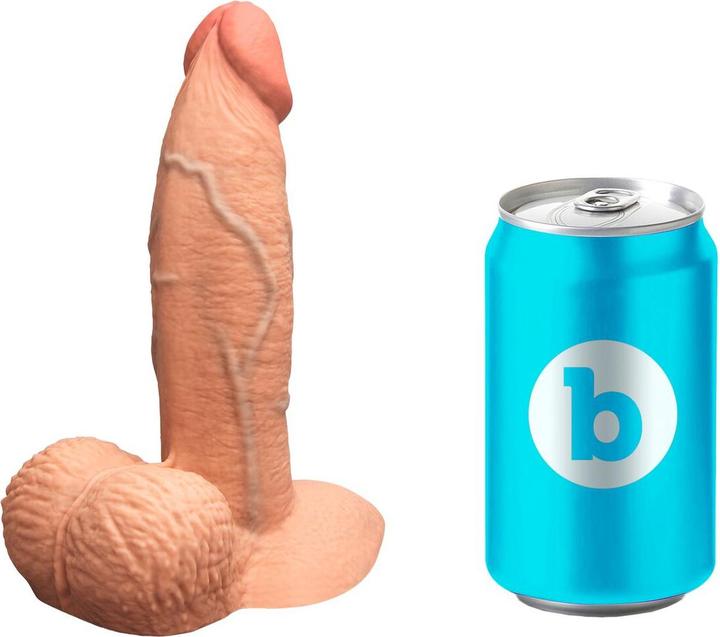 Actual product image Earthly Body Natürliches Dildo B-Vibe Silikon (12,6 CM)