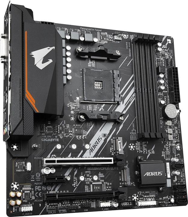 Actual product image Gigabyte B550 AORUS ELITE (AM4, AMD B550, mATX)