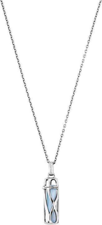 Image du produit Engelsrufer Collier Healing Stone Agate bleue (Argent 925, 50 cm)