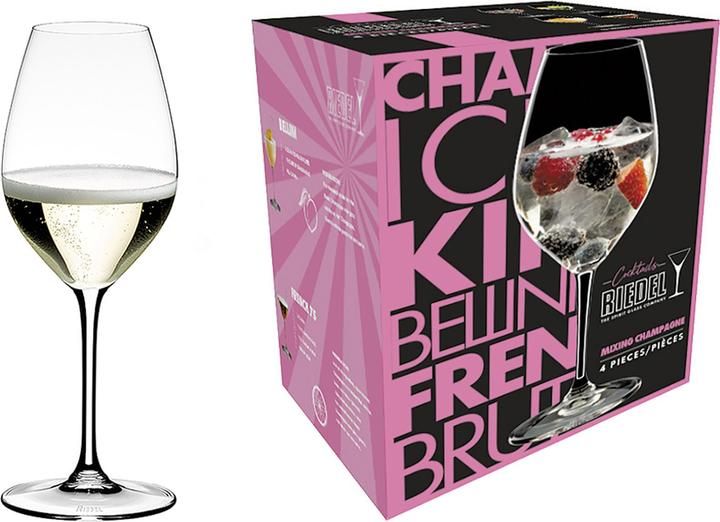 Productafbeelding Riedel Champagneglazen Mengen (44 cl, 4 Bril, Champagneglazen)