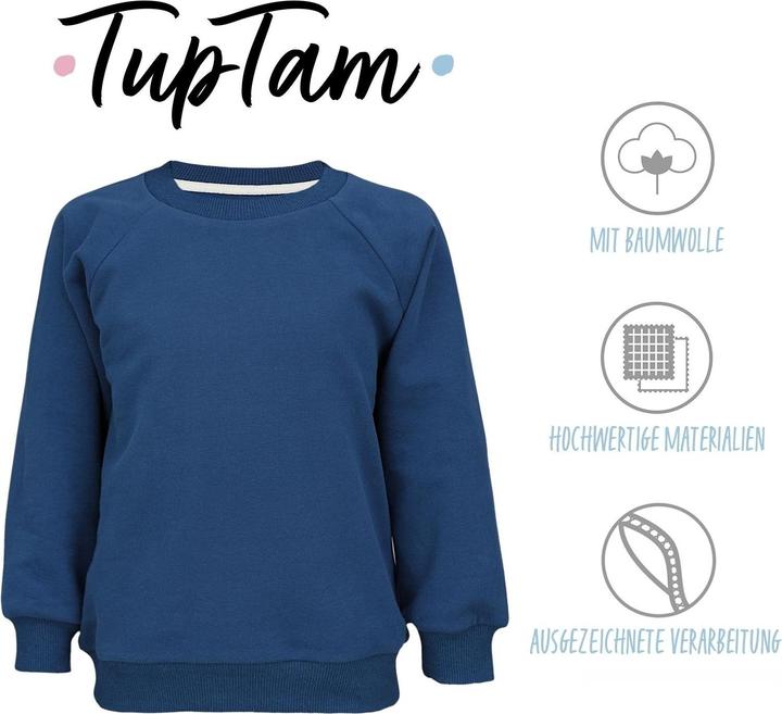 Produktbild TupTam Sweatshirt Bio-Baumwolle (104, 110)
