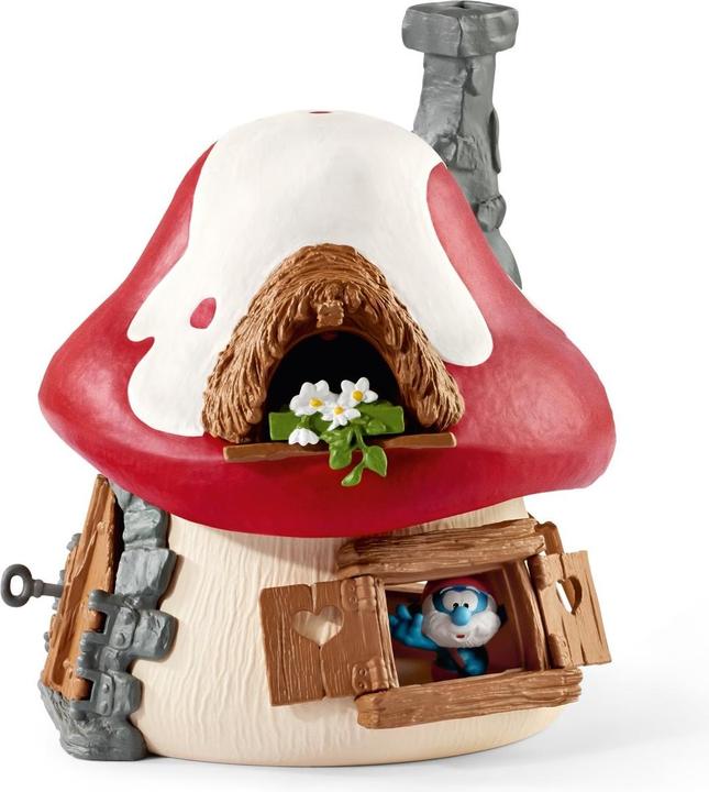 Image du produit Schleich Maison Schtroumpf avec Schtroumpfs