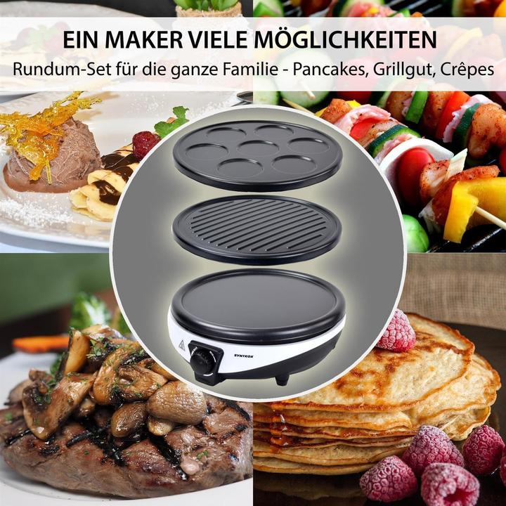 Image du produit Syntrox 3in1 Crepes Maker
