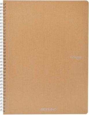 Actual product image Fabriano Notebook EcoQua spiral bound squared Bruno (A4, Checked, Soft cover)