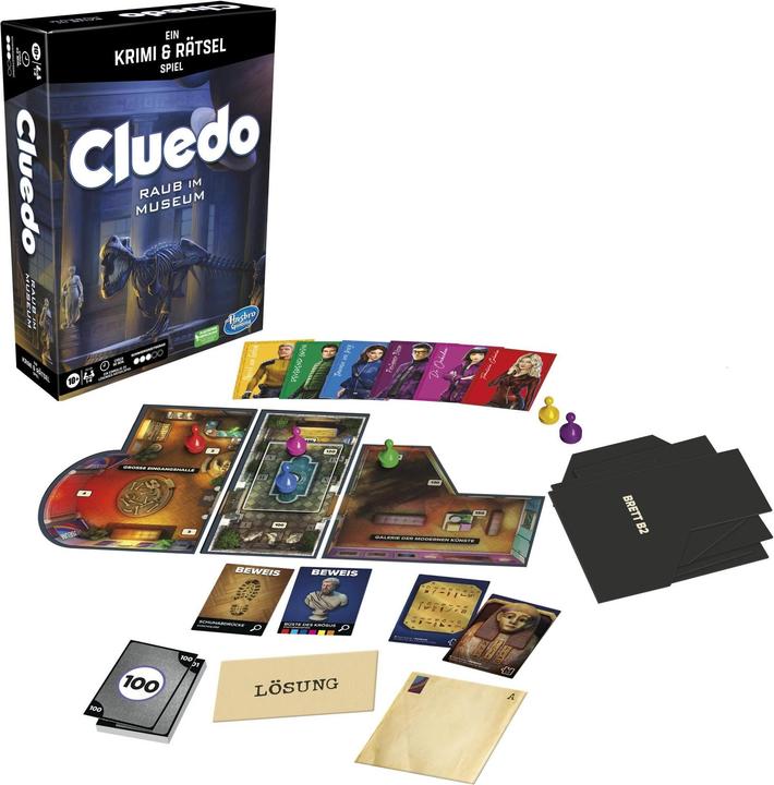 Produktbild Hasbro Gaming Escape Robbery At The Museum (Deutsch, 1 - 6 Spieler)