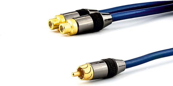 Image du produit E+P Câble adaptateur RCA (0.20 m, Câbles Cinch)