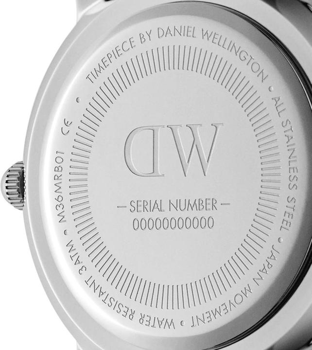 Produktbild Daniel Wellington Iconic Nato Grey Black (36 mm)