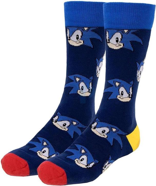 Produktbild Cerdá Sonic the Hedgehog Socken 3er-Pack Sonic 35-41 (3er Pack, 35 - 41)