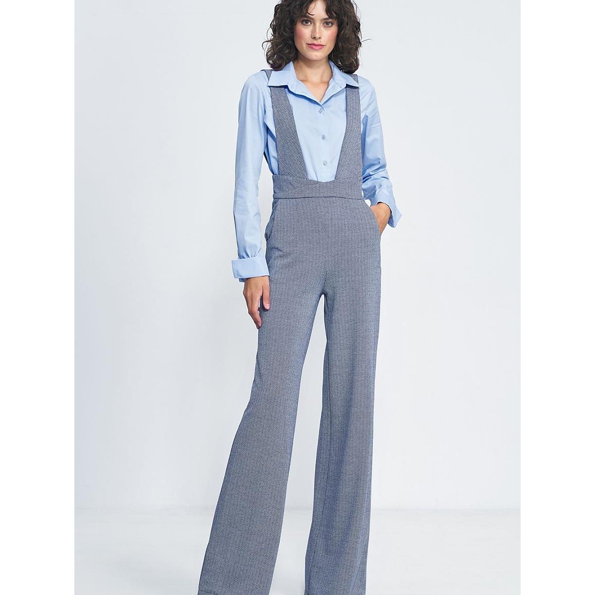 Thumbnail - Nife, Damen, Jumpsuit, Overall, Blau, (42)