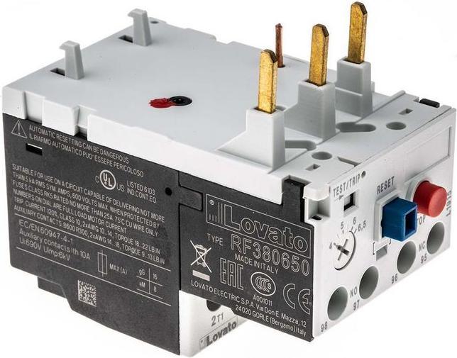Produktbild Lovato RF38 Thermal Overload 4 to 6.5A