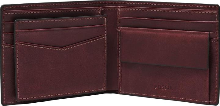 Actual product image Fossil Everett Large Coin Pocket Bifold Wallet