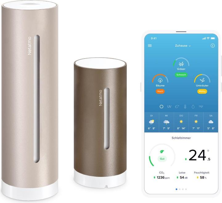Netatmo Wetterstation 2nd Gen + Regenmesser