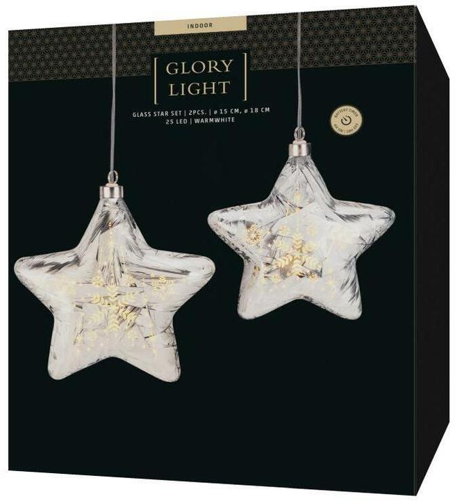 Image du produit STT Glass Star Set silver 2pcs.