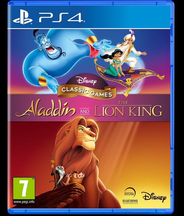 Produktbild Sega Disney Classic Games: Aladdin and Der König der Löwen (PS4, EN)