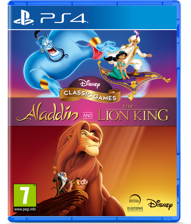 Produktbild Sega Disney Classic Games: Aladdin and Der König der Löwen (PS4, EN)