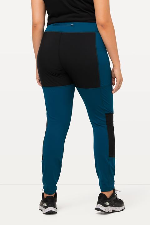 Immagine prodotto Ulla Popken Leggings da trekking a vita alta con cintura elastica e tasca con zip (42, 44)