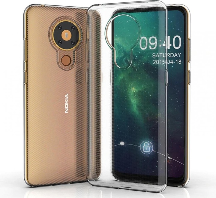 Immagine prodotto Screenguard Nokia 5.3 Custodia flessibile in TPU trasparente (Nokia 5.3)