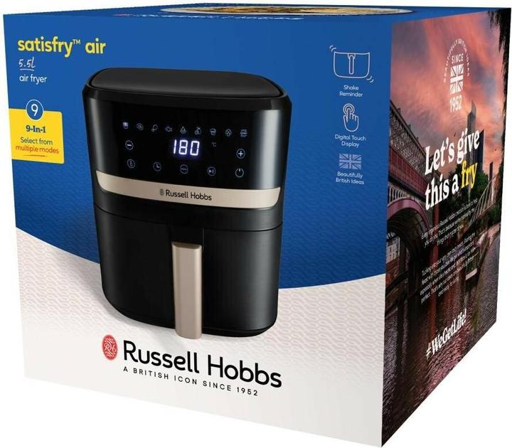 Produktbild Russell Hobbs Satisfry 5.5L Airfryer / Heteluchtfriteuse - 27620-56 (27620-56)