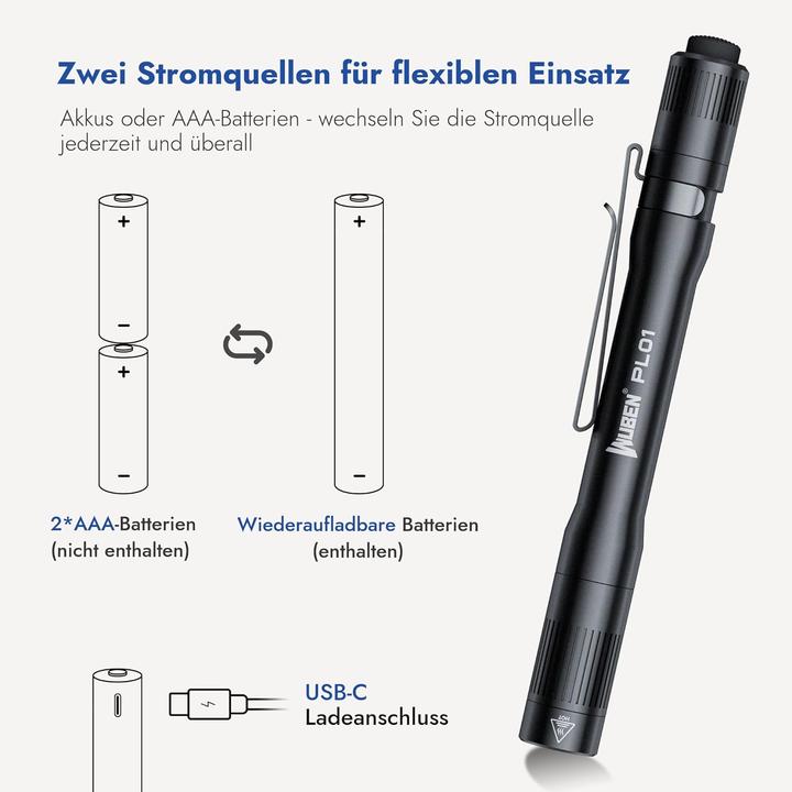 Actual product image Wuben PL01 (13.50 cm, 650 lm)